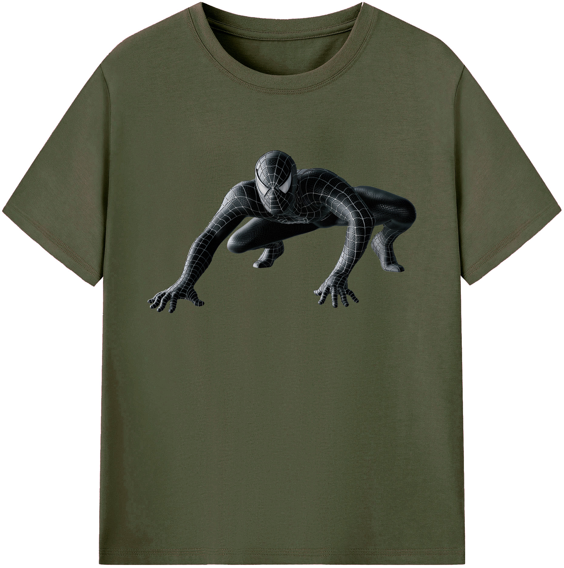 （画像用） Spider Man スパイダーマン 綿100％ メンズ半袖Tシャツ｜肌触りやわらか＆通気性